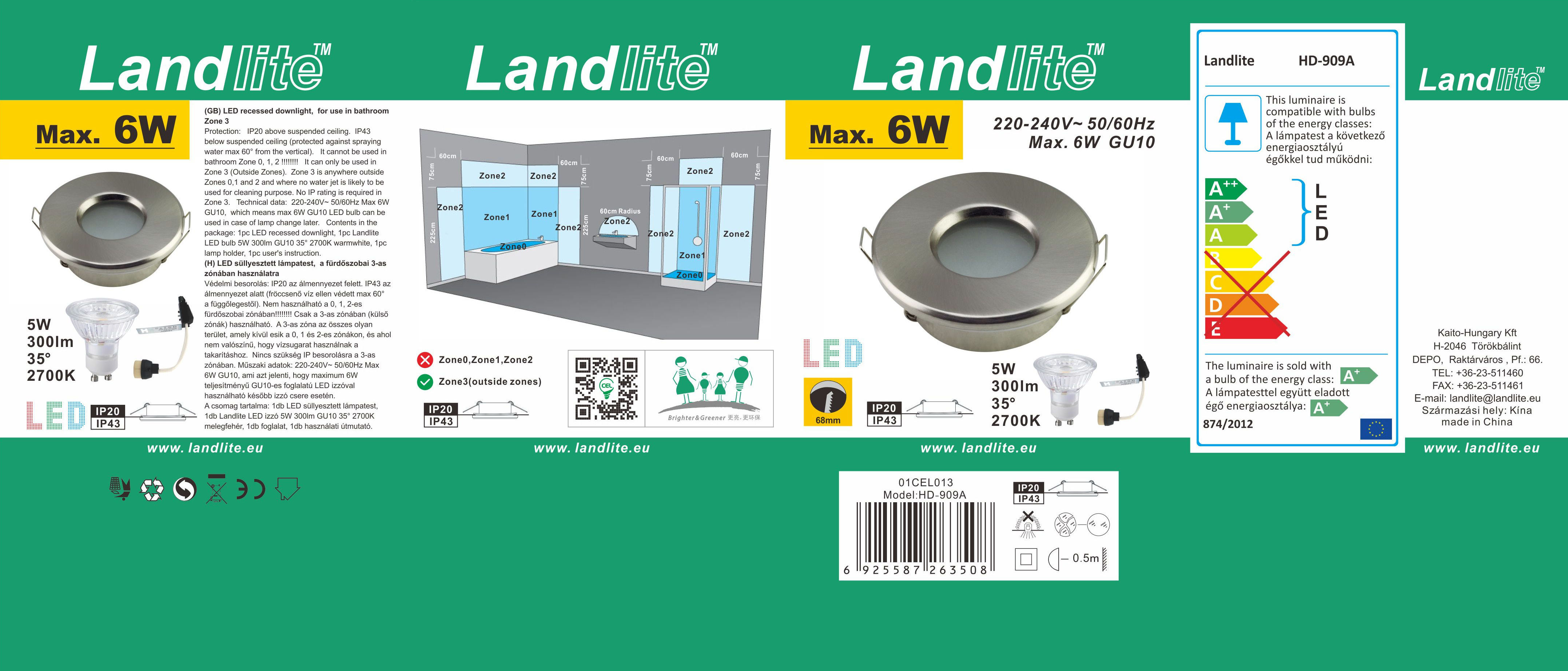 Landlite sales led downlight