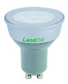 LANDLITE LED-GU10 3x1.0W melegfehér, LED izzó GU10 foglalattal LANDLITE LED-GU10 3x1.0W melegfehér, LED izzó GU10 foglalattal