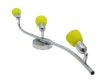 LANDLITE CLE-330A mennyezeti spotlámpa,3x60W, sárga búrával, króm kivitel LANDLITE CLE-330A mennyezeti spotlámpa,3x60W, sárga búrával, króm kivitel
