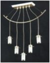 LANDLITE V2056/5C, modern függesztett lámpa 5xG9 230V LANDLITE V2056/5C, modern függesztett lámpa 5xG9 230V