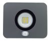 LANDLITE LED-SL-30W/MCL, 3000K meleg fehér, szürke, 30W LED Reflektor / LED Fényvető mozgásérzékelővel LANDLITE LED-SL-30W/MCL, 3000K meleg fehér, szürke, 30W LED Reflektor / LED Fényvető mozgásérzékelővel
