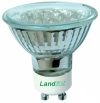 LANDLITE LED-GU10 230V 1W, LED izzó, sárga LANDLITE LED-GU10 230V 1W, LED izzó, sárga