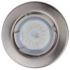 LANDLITE KIT-57A-3, 3db 1,5W GU10 230V fehér LED izzó, fix kivitel, beépíthető lámpa szett (3 db-os LED szett), matt króm LANDLITE KIT-57A-3, 3db 1,5W GU10 230V fehér LED izzó, fix kivitel, beépíthető lámpa szett (3 db-os LED szett), matt króm