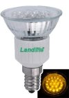 LANDLITE LED-JDR/21 E14 230V 1.5W LED izzó, sárga LANDLITE LED-JDR/21 E14 230V 1.5W LED izzó, sárga