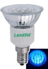 LANDLITE LED-JDR/21 E14 230V 1.5W LED izzó, kék LANDLITE LED-JDR/21 E14 230V 1.5W LED izzó, kék