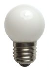 LANDLITE LED-G45 E27 230V 0.4W, LED izzó, piros LANDLITE LED-G45 E27 230V 0.4W, LED izzó, piros