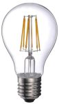 LANDLITE LED-A60-8W/FLT E27, 2700K, filament retro LED izzó LANDLITE LED-A60-8W/FLT E27, 2700K, filament retro LED izzó