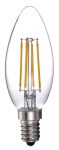 LANDLITE LED-C35-4W/FLT E14, 2800K, filament retro LED izzó LANDLITE LED-C35-4W/FLT E14, 2800K, filament retro LED izzó
