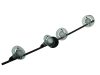 LANDLITE CLA-400 spotlámpa R50 4xE14 40W 230V fekete LANDLITE CLA-400 spotlámpa R50 4xE14 40W 230V fekete