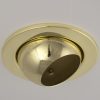 LANDLITE DL-720, 1X230V R63 E27 max 60W, billenthető, egyes beépíthető lámpa, arany LANDLITE DL-720, 1X230V R63 E27 max 60W, billenthető, egyes beépíthető lámpa, arany