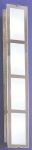 LANDLITE INGA-A04 modern fali lámpa 4xG9 40W 230V (matt króm / fehér üveg) LANDLITE INGA-A04 modern fali lámpa 4xG9 40W 230V (matt króm / fehér üveg)