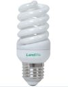 LANDLITE ELH/M-15W E27 melegfehér(2700K) mini spirál kompakt fénycső (energiatakarékos izzó) LANDLITE ELH/M-15W E27 melegfehér(2700K) mini spirál kompakt fénycső (energiatakarékos izzó)