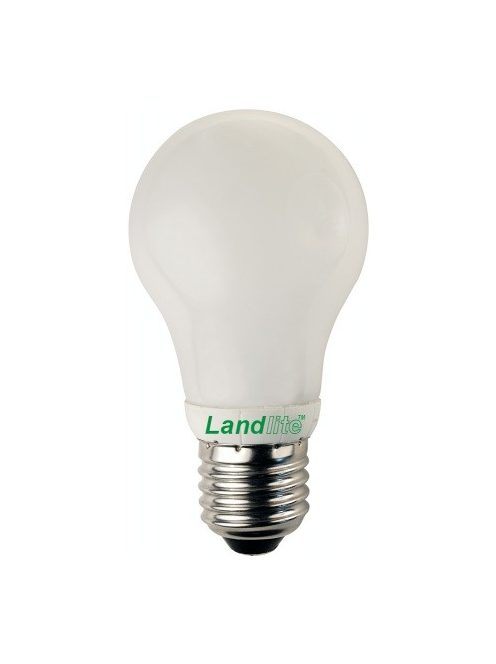  LANDLITE Energiesparlampe, E27, 9W, A55, 415lm, 2700K, Birnenform Glühbirne (EI/M-9W)