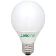   LANDLITE Energiatakarékos, E27, 11W, G70, 550lm, 2700K, nagygömb formájú fényforrás (ELG-11W)