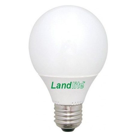 LANDLITE Energiatakarékos, E27, 11W, G70, 550lm, 2700K, nagygömb formájú fényforrás (ELG-11W)