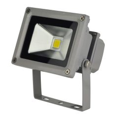   LANDLITE LED-FL-10W, LED Reflektor / LED Fényvető, 4000K hideg fehér, szürke