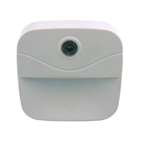 LANDLITE ENL-001, 0.4W 22lm, LED éjszakai fény. Melegfehér. Fényérzékelő kapcsolóval (automatikusan BE sötétben, KI fényben)  gyerekszoba