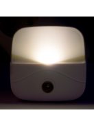 LANDLITE ENL-001, 0.4W 22lm, LED éjszakai fény. Melegfehér. Fényérzékelő kapcsolóval (automatikusan BE sötétben, KI fényben)