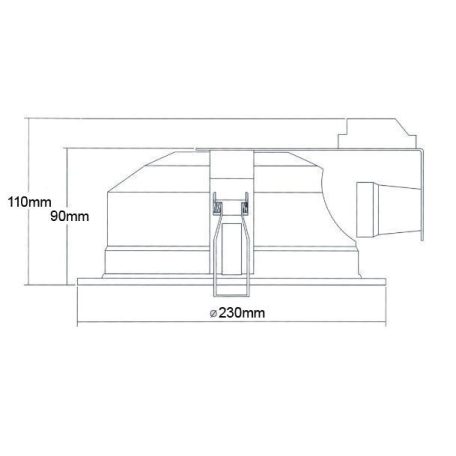 LANDLITE DL-226 2x Max 26W  E27,   mélysugárzó