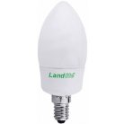  LANDLITE Energiatakarékos, E14, 9W, 450lm, 2700K, SZABÁLYOZHATÓ, gyertya formájú fényforrás (D-EIC-E14-9W)