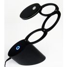  LANDLITE TLE-041 asztali lámpa, LED, 6W, 200lm, 3000K, fényerőszabályozós, fekete