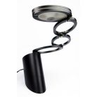  LANDLITE TLE-041 asztali lámpa, LED, 6W, 200lm, 3000K, fényerőszabályozós, fekete