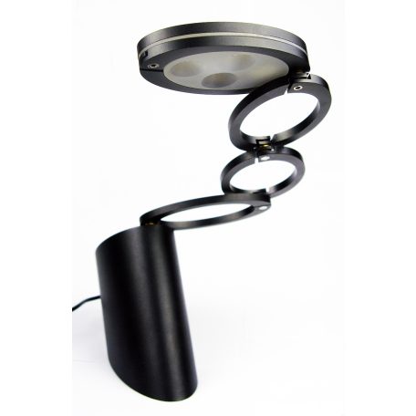  LANDLITE TLE-041 asztali lámpa, LED, 6W, 200lm, 3000K, fényerőszabályozós, fekete