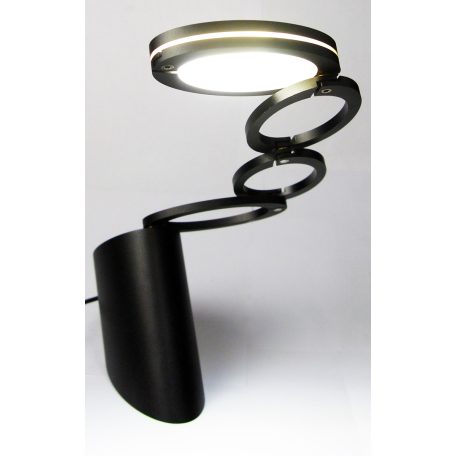  LANDLITE TLE-041 asztali lámpa, LED, 6W, 200lm, 3000K, fényerőszabályozós, fekete