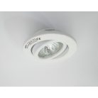  LANDLITE Halogén, GU5.3 (MR16), 3x20W, Ø105mm, billenő, fehér, spot lámpa szett (KIT-60-3)