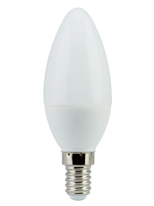  LANDLITE LED, E14, 6W, 470lm, 3000K, gyertya formájú fényforrás (LED-C37-6W/SXW)