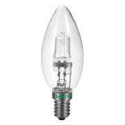    LANDLITE Halogén, E14, 42W, 625lm, 2800K, gyertya formájú fényforrás (HSL-C35-42W)