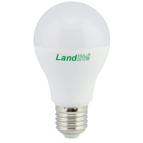 LANDLITE LED, E27, 6W, A60, 470lm, 3000K, körte formájú fényforrás (LED-A60-6W/SXW)