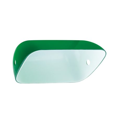  LANDLITE TL609 banklámpa, E27, max. 1x60W, zöld üvegburával