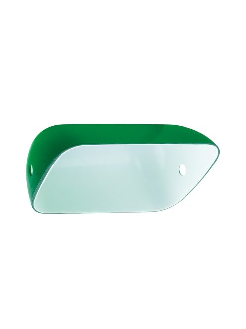 LANDLITE grün Glassschirm, für TL609 Banker-Lampe