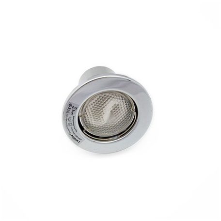  LANDLITE Energiatakarékos, GU10, 3x13W, Ø79mm, fix, króm, spot lámpa szett (KIT-57A-3)
