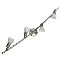   LANDLITE CLE-340A 230V G9 spot lámpa, matt króm, fehér búra