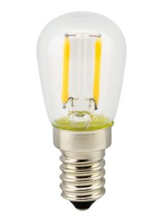   LANDLITE LED filament, E14, 2W, T26, 200lm, 2700K, hűtőszekrény fényforrás (LED-T26-2W/FLT)
