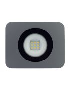 LANDLITE LED-FL-10W/MCL, 3000K meleg fehér,  szürke, 10W LED Reflektor / LED Fényvető