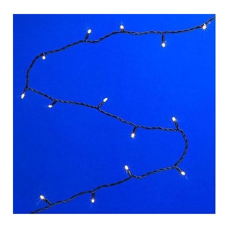 LANDLITE TL-180-13M-230V/B, 180db 4mm izzó (kék fény), 13 méter, 230V, 8 program vezérlővel, beltéri fényfüzér