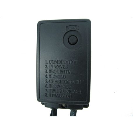 LANDLITE TL-180-13M-230V/B, 180db 4mm izzó (kék fény), 13 méter, 230V, 8 program vezérlővel, beltéri fényfüzér