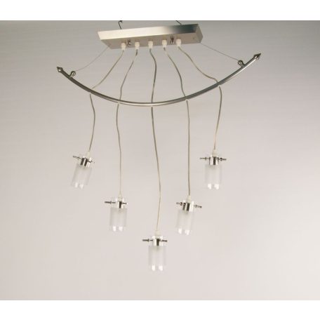 LANDLITE V2056/5C, modern függesztett lámpa 5xG9 230V