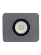 LANDLITE LED-FL-30W/MCL, 3000K Warmweiß, grau, 30W LED Flutlichtstrahler
