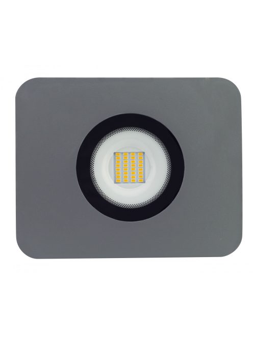 LANDLITE LED-FL-30W/MCL, 3000K meleg fehér,  szürke, 30W LED Reflektor / LED Fényvető