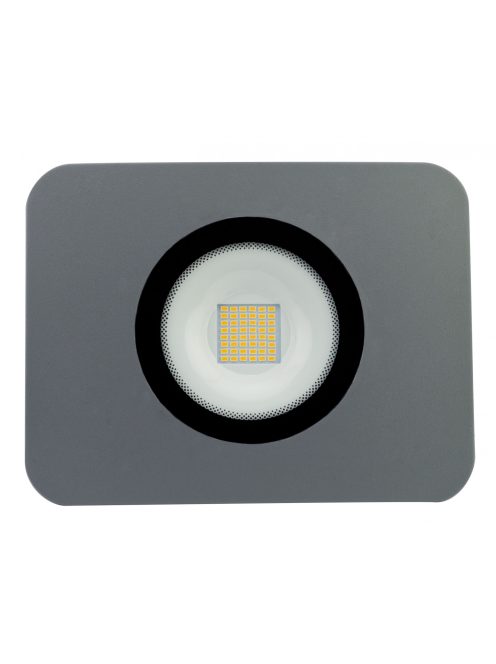 LANDLITE LED-FL-50W/MCL, 3000K Warmweiß, grau, 50W LED Flutlichtstrahler
