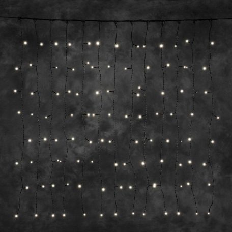 LANDLITE 24V CL-10X36-2X2M-24V/C, 10szál x 36db 4mm izzó, 50W, kültéri fényfüggöny, izzó szín: multi színes