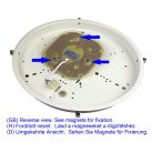 LANDLITE LED-MZ001-145B-18W, 3000K meleg fehér, Átalakító LED modul lámpa fali és mennyezeti lámpatestekhez