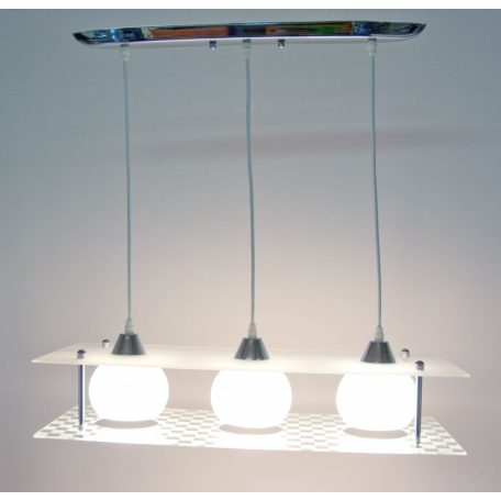 LANDLITE V4085/3C modern függesztett lámpa 3xE27 230V