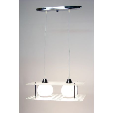 LANDLITE V4085/2C modern függesztett lámpa 2xE27 230V