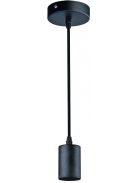 LANDLITE PL-32, E27 Max 60W,  2m kábel, szín: fekete,  függeszték - lámpatest
