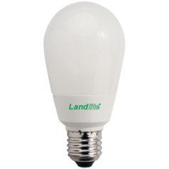   LANDLITE Energiatakarékos, E27, 15W, 750lm, 2700K, SZABÁLYOZHATÓ, körte formájú fényforrás (D-EI-E27-15W)